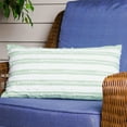 thumbnail image 1 of Elsie & Zoey Romy 12X22" Handwoven Striped Indoor/Outdoor Throw Pillow for Women, 1 of 3