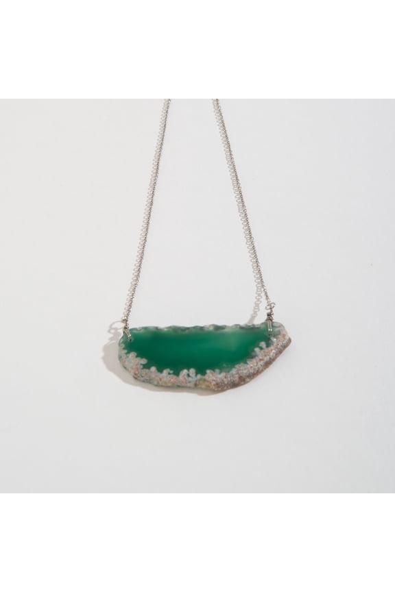 Women's Jaclyn Agate 20" Pendant Necklace