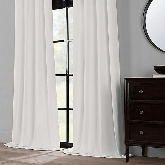 Elsina Window Curtain Panel Collection in White