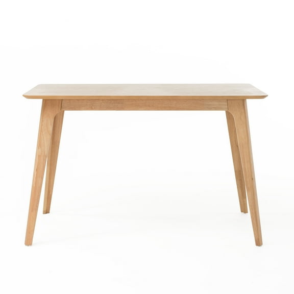GDF Studio Elsinore Wood Dining Table, Natural Oak Finish