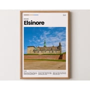 Elsinore Poster, Elsinore Print, Elsinore Photo, Elsinore Art, Denmark Poster, Denmark Print, Travel Poster Gift, 8x12 UNFRAMED