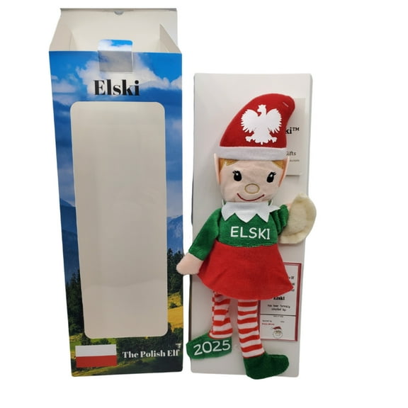 Elski The Polish Elf Girl Doll in Box Pierogi