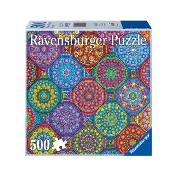 Elspeth McLean: Magnificent Mandalas 500 PC Puzzle