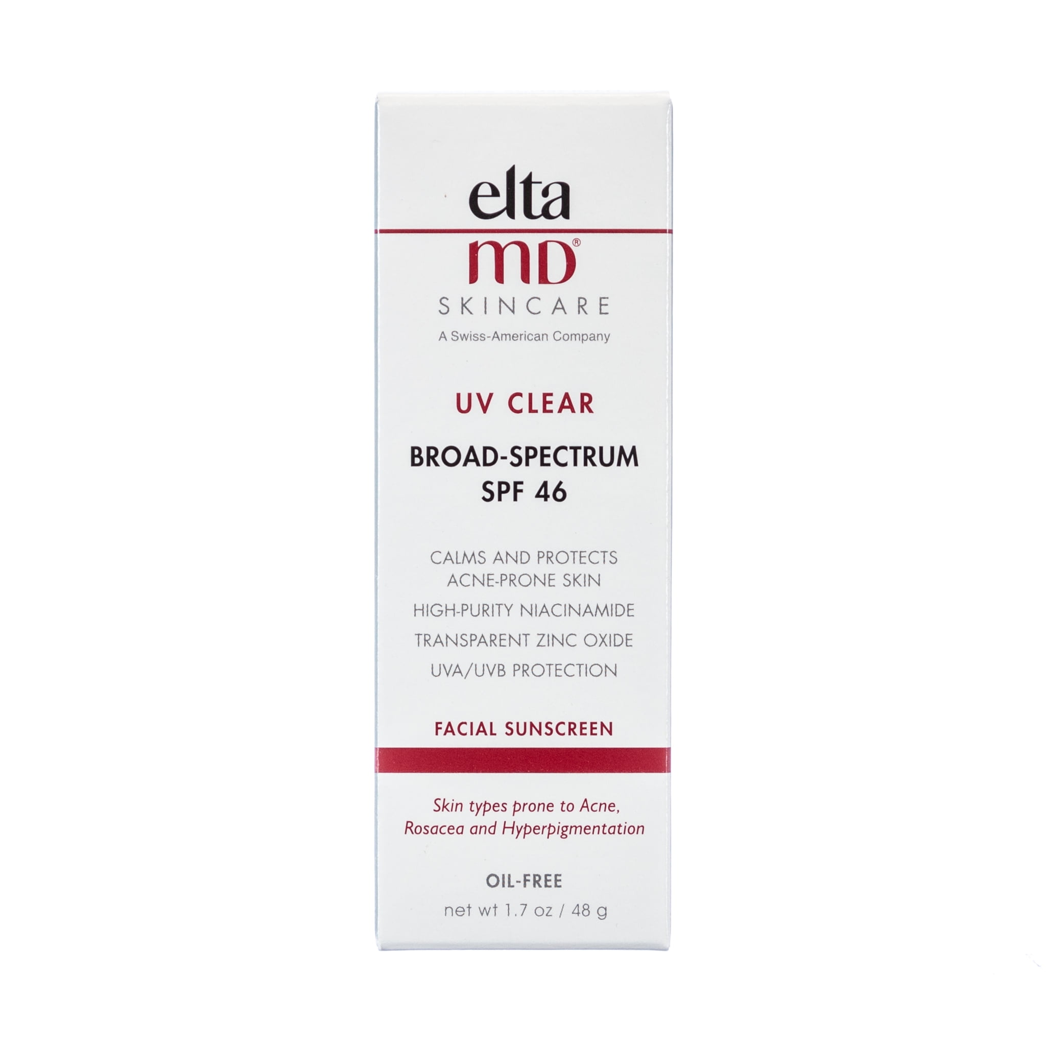 Elta MD UV Clear Broad Spectrum SPF 46 Facial Suncreen 1.7oz