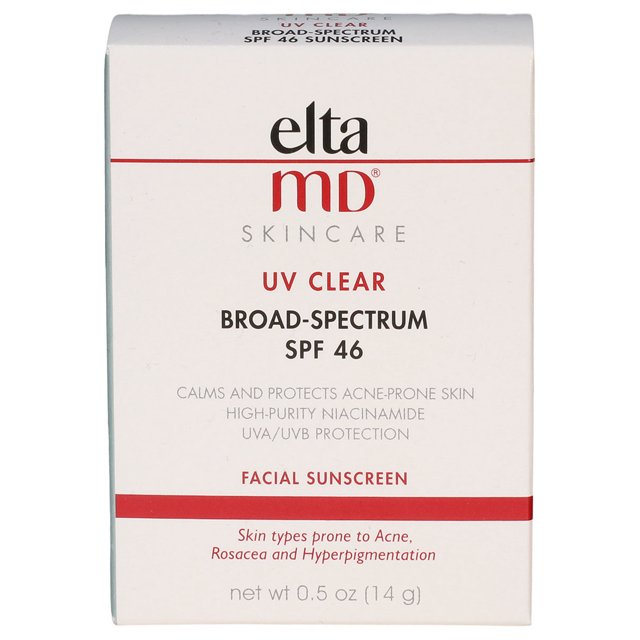Elta MD UV Clear Broad Spectrum SPF 46 Facial Suncreen 14g 0.5oz