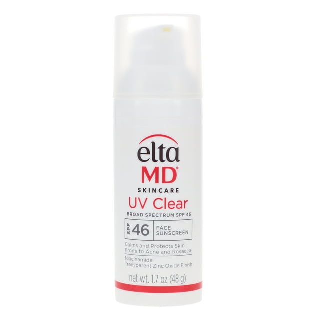 EltaMD UV Clear SPF 46 Broad Spectrum Moisturizing Facial Sunscreen 1.7 oz (48g)