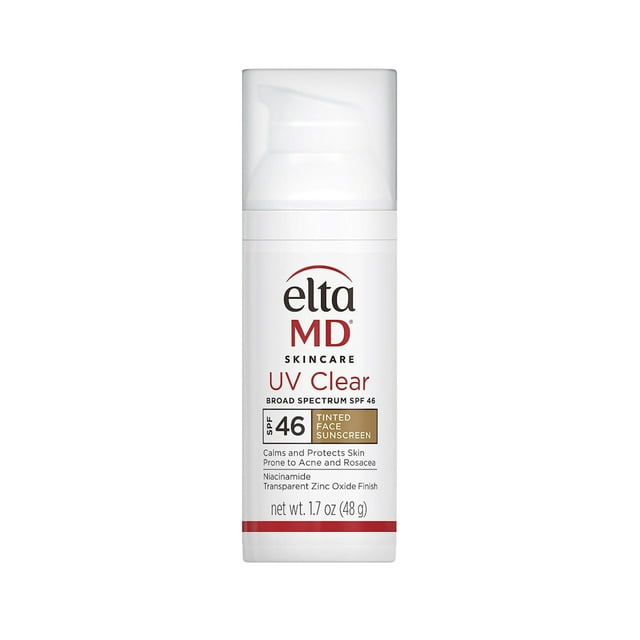 EltaMD UV Clear SPF 46 Tinted Broad Spectrum Facial Sunscreen 1.7 oz