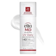 EltaMD UV Daily SPF 40 Face Sunscreen Moisturizer with Zinc Oxide, Daily Face Moisturizer with SPF, Sunscreen, 1.7 oz Pump