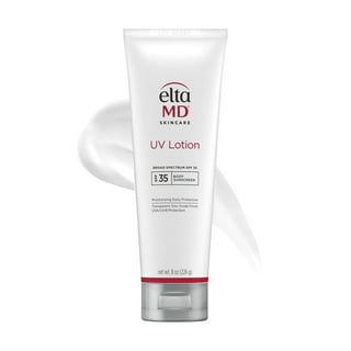 EltaMD UV Lotion Body Sunscreen, SPF 30+ Sunscreen Lotion, Made with Zinc Oxide and Hyaluronic Acid, 7.0 oz Pump