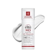 EltaMD UV Restore، واقي الشمس للوجه، SPF 40، واقي الشمس المعدني لإصلاح الجلد المتضرر من الشمس، تركيبة واقية من الشمس من أكسيد الزنك المضاد للشيخوخة