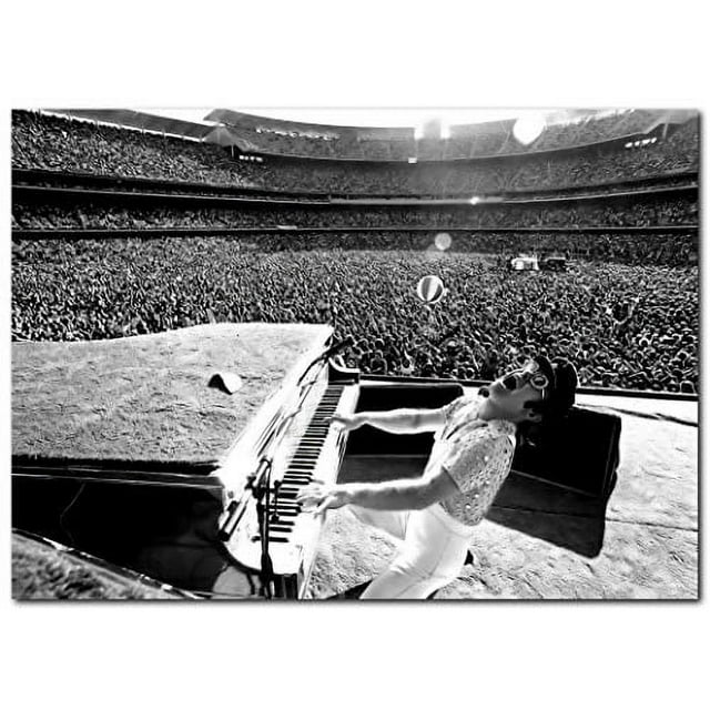 Elton John 13X19 Inches Ready To Frame For Office, Living Room
