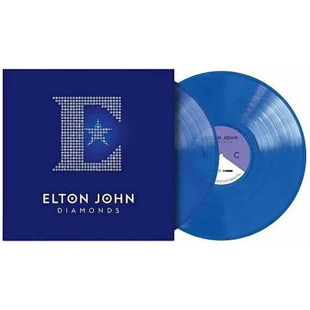 Elton John - Diamonds [Limited Edition, Blue Colored Vinyl] [Import] ( 2 Lp's) - Vinyl