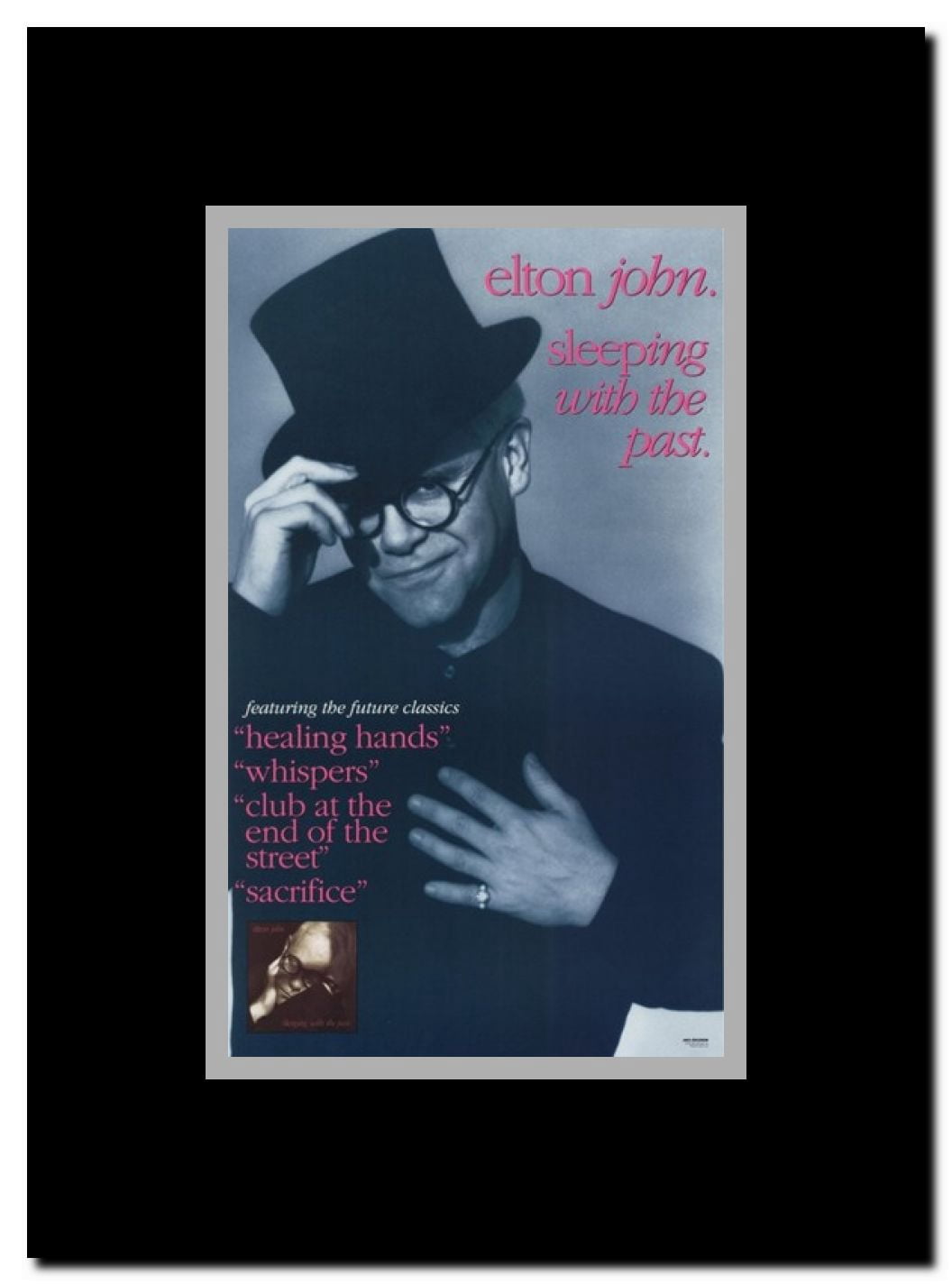 Elton John Framed Movie Poster