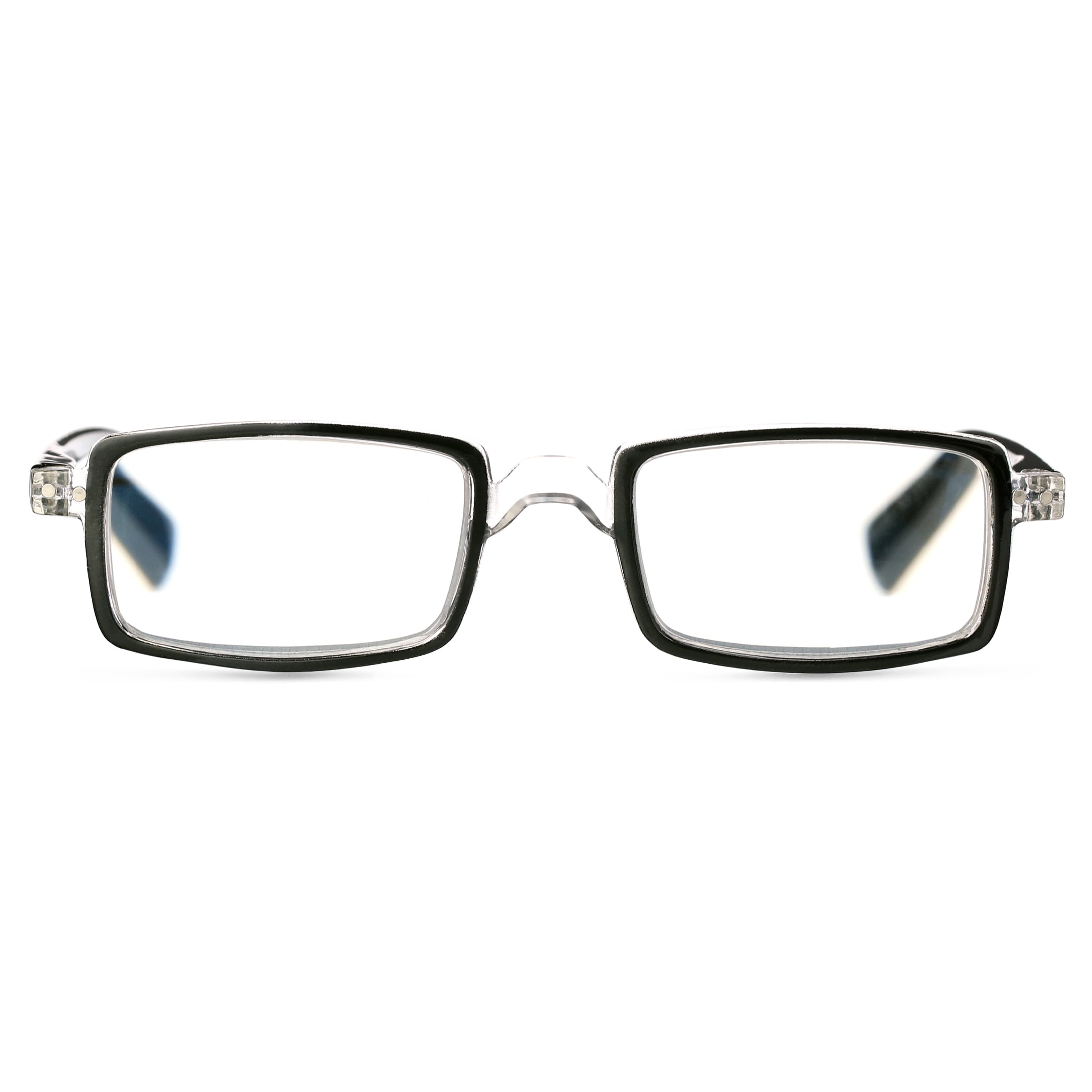Elton John Pop Specs Reading Glasses Black/Crystal Bullet 3.00