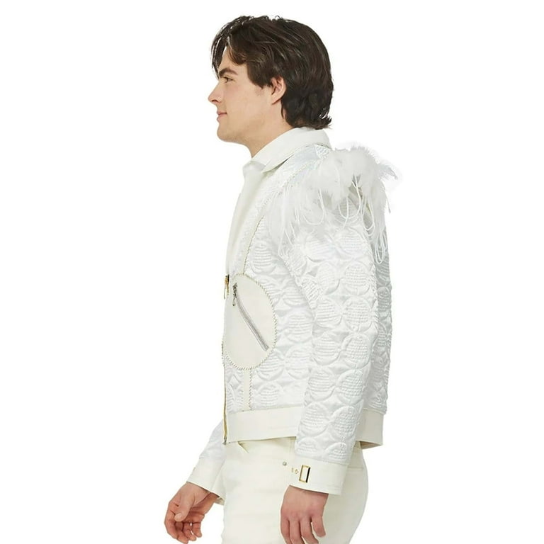 Feather fashion jacket