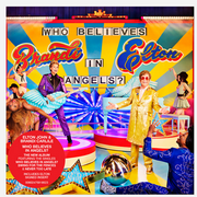 Elton John Signed Tri-Color CD Who Believes In Angels?