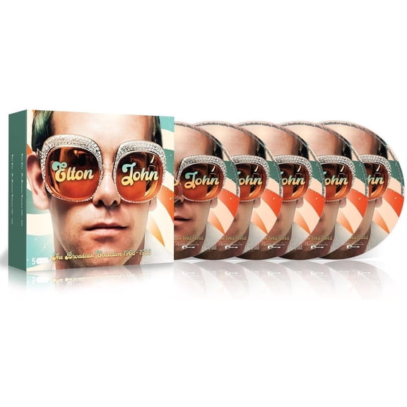 Elton John  The Broadcast Collection 1968-1988 [5 CD Box Set] [Audio CD]