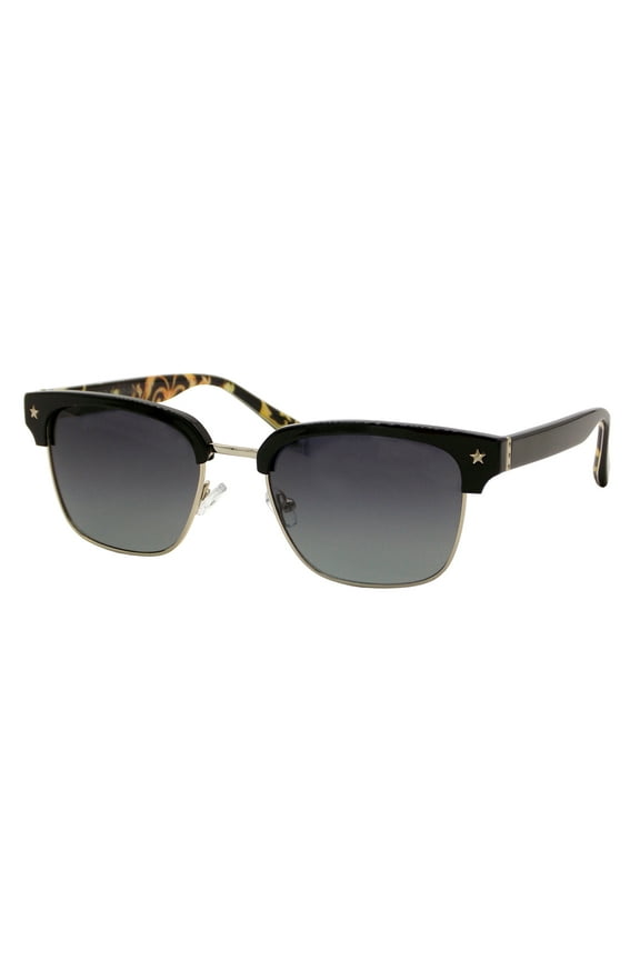 , Unisex, Madman, Modified Square, Black, Sunglass