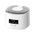 thumbnail image 1 of Eltruqan Ultrasonic Retainer Cleaner Machine, 55kHz Dual-Frequency Denture Cleaner Pod with Wireless Charging & 3 Modes, 230ML Stainless Steel Aligner Cleaner for Mouthguard, Braces & Jewelry, 1 of 1