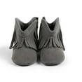 thumbnail image 1 of Eltusu Baby Girls Boots, Soft Bottom No Slip Thermal Cotton Winter Shoes Gray Size 0-6 Months, 1 of 5