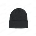 thumbnail image 1 of Eltusu Boys Cotton Beanies, Soft Stretch Warm Windproof Winter Hats Black Size 0-6 T, 1 of 2