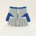 thumbnail image 1 of Eltusu Boys Cotton Gloves, Stretch Thermal Sports Windproof Winter Mittens Gray Size 7-12 T, 1 of 2