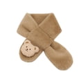 thumbnail image 1 of Eltusu Boys Fleece Scarves, Stretch Thermal Soft Outdoor Winter Scarf Khaki Size 1-12 T, 1 of 2