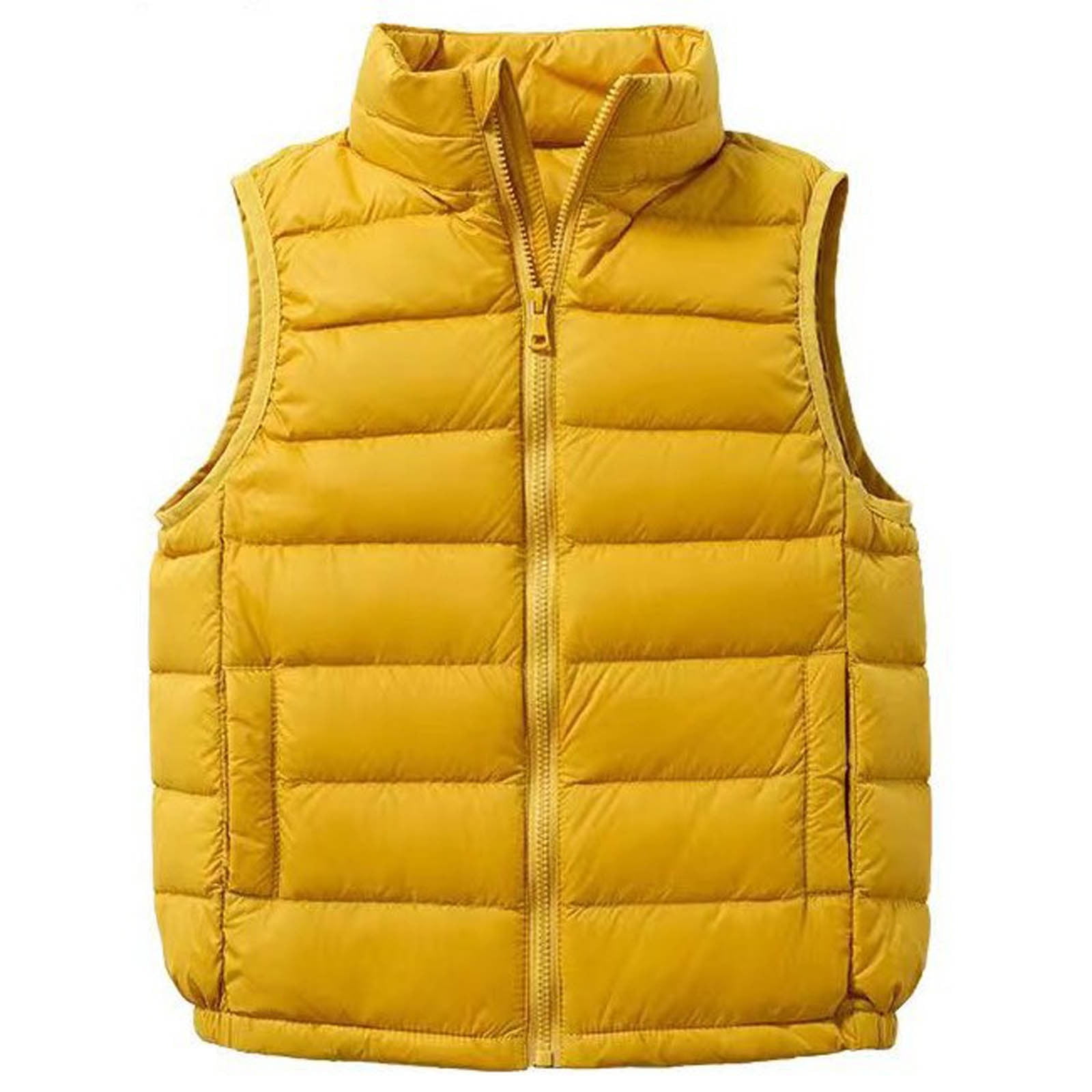 Eltusu Boys Puffer Vests, Windproof Waterproof Thermal Solid Color ...