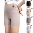 thumbnail image 1 of Eltusu Girls Bike Shorts, Athletic Knee Length Tight Elastic Waist Summer Shorts Pink Size 3-12 T, 1 of 4