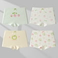 thumbnail image 1 of Eltusu Girls Boxer Briefs, Four Pieces Stretch Comfy Cotton Boyshort White Size 14 T, 1 of 2