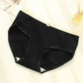 thumbnail image 1 of Eltusu Girls Briefs, Comfort Stretch Elastic Waist Cotton Girls Underwear Black Size 9-11 T, 1 of 2