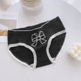 thumbnail image 1 of Eltusu Girls Briefs, Elastic Waist Soft Stretch Cotton Girls Underwear Dark Gray Size 12-14 T, 1 of 3