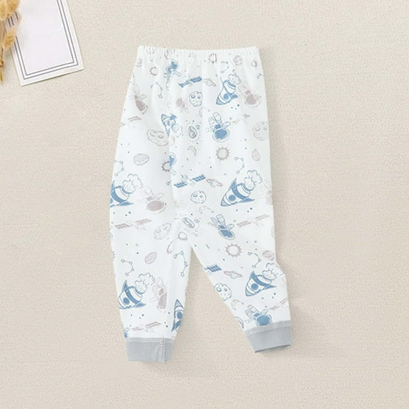 Eltusu Girls Cotton Leggings, Casual Warm Stretch Elastic Waist Winter Joggers Multicolor Size 6-7 T