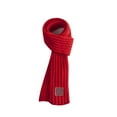 thumbnail image 1 of Eltusu Girls Knit Scarves, Stretch Winter Soft Warm Kids Scarf Red Size Free Size, 1 of 3