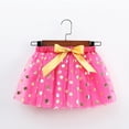 thumbnail image 1 of Eltusu Girls Mesh Skirts , Elastic Waistband Tutu Skirts Performance Printed Mini Skirts Hot Pink Size 5-6 T, 1 of 4