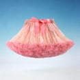 thumbnail image 1 of Eltusu Girls Mesh Skirts , Party Elastic Waist Tutu Skirts Summer Performance Clothes Watermelon Red Size 3-4 T, 1 of 2