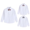 thumbnail image 1 of Eltusu Girls Polo Shirts, Solid Color Collared Short Sleeve Casual School Uniform Shirts Red Size 3-15 T, 1 of 6