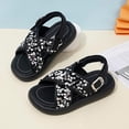 thumbnail image 1 of Eltusu Girls Sandals, No Slip Open Toe Soft Sole Beach Beach Shoes White Size 7 T, 1 of 8