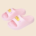 thumbnail image 1 of Eltusu Girls Slides Slippers, Summer Non-Slip Open Toe Soft Kids Sandals Pink Size 1-1.5(Big Kids), 1 of 3