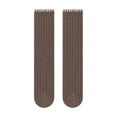 thumbnail image 1 of Eltusu Girls Socks, Tight Stretch Comfort Cotton School Uniform Socks Brown Size 0-13 T, 1 of 2