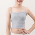 thumbnail image 1 of Eltusu Girls Tank Tops, Crewneck Breathable Summer Basic Sleeveless T-Shirts Gray Size 11-12 T, 1 of 4