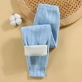 thumbnail image 1 of Eltusu Girls Thermal Pants, Elastic Waist Soft Comfy Thermal Winter Leggings Sky Blue Size 14-15 T, 1 of 6