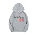 thumbnail image 1 of Eltusu Hoodies for Boys, Long Sleeve Pullover Cotton Graphic Fall Sweatshirts Gray Size 7 T, 1 of 1