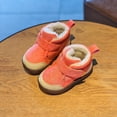 thumbnail image 1 of Eltusu Little Boys Boots, No Slip Warm Soft Outdoor Winter Boots Pink Size 11(Little Kids), 1 of 3