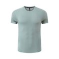 thumbnail image 1 of Eltusu Men's Athletic T-Shirts, Breathable Summer Crewneck Pullover Tee with Short Sleeve Green Size XL, 1 of 6