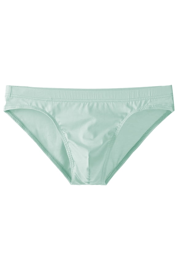 Men's Brief, Moisture Wicking Comfort Elastic Waist Stretchy Men's Underwear Light Blue Size 3XL
