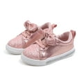 thumbnail image 1 of Eltusu Toddler Girls Sneakers, Lightweight Plateform No Slip Breathable Athletic Shoes Pink Size 3 T, 1 of 3