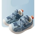 thumbnail image 1 of Eltusu Toddler Girls Sneakers, No Slip Lightweight Breathable Walking Athletic Shoes Blue Size 2.5-3 T, 1 of 2