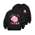 thumbnail image 1 of Eltusu Toddler Girls Winter Sweatshirts, Thermal Comfy Long Sleeve Soft Pullover Tops Black Size 2-3 T, 1 of 4
