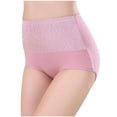 thumbnail image 1 of Eltusu Women Boyshort Underwear, Stretch Elastic Waist Comfy Period Boxer Briefs Hot Pink Size 2XL, 1 of 2